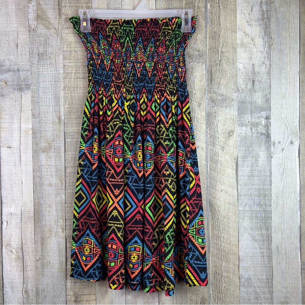 Simply Fabulous Large Sleeveless Strapless Shirred Super Soft Smooth Dress